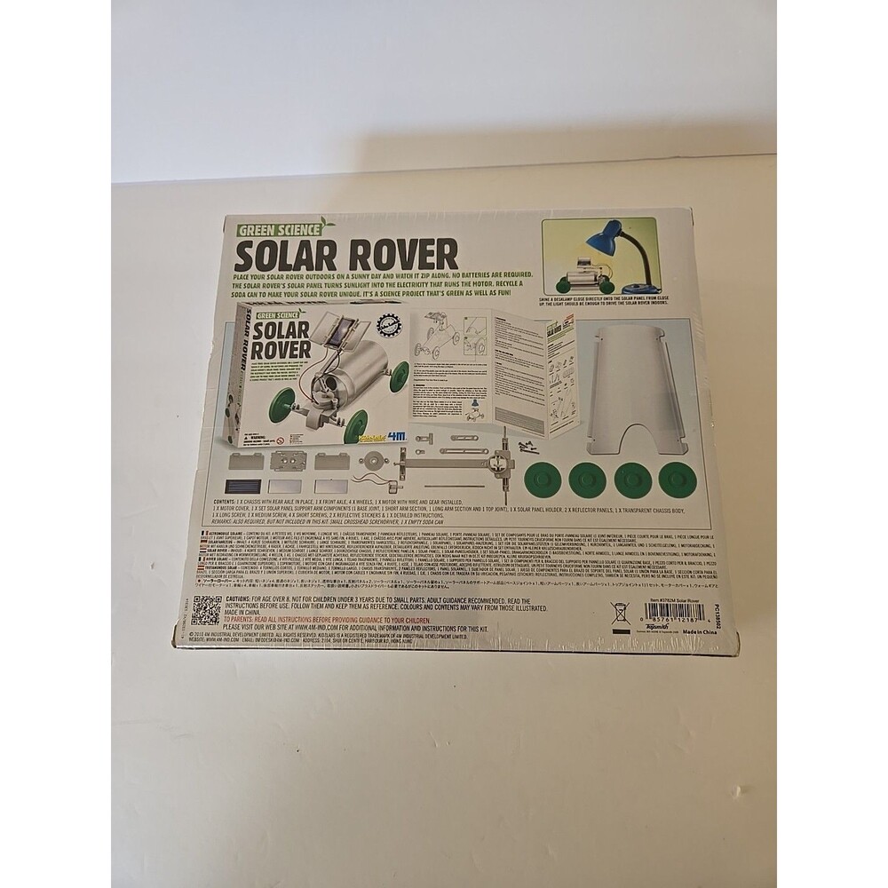 New 4M Green Science Eco-Engineering Solar Rover Kit in Box - Picture 5 of 8